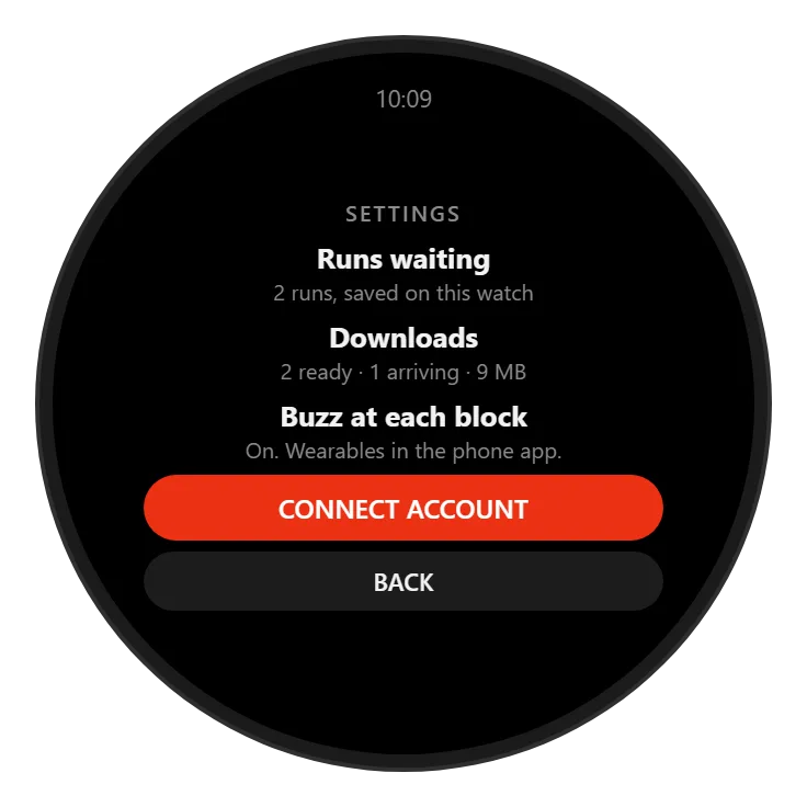 Wear OS — Settings